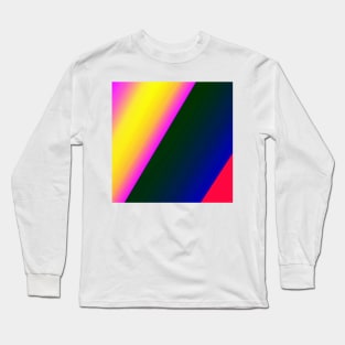 RED BLUE GREEN ABSTRACT TEXTURE PATTERN Long Sleeve T-Shirt